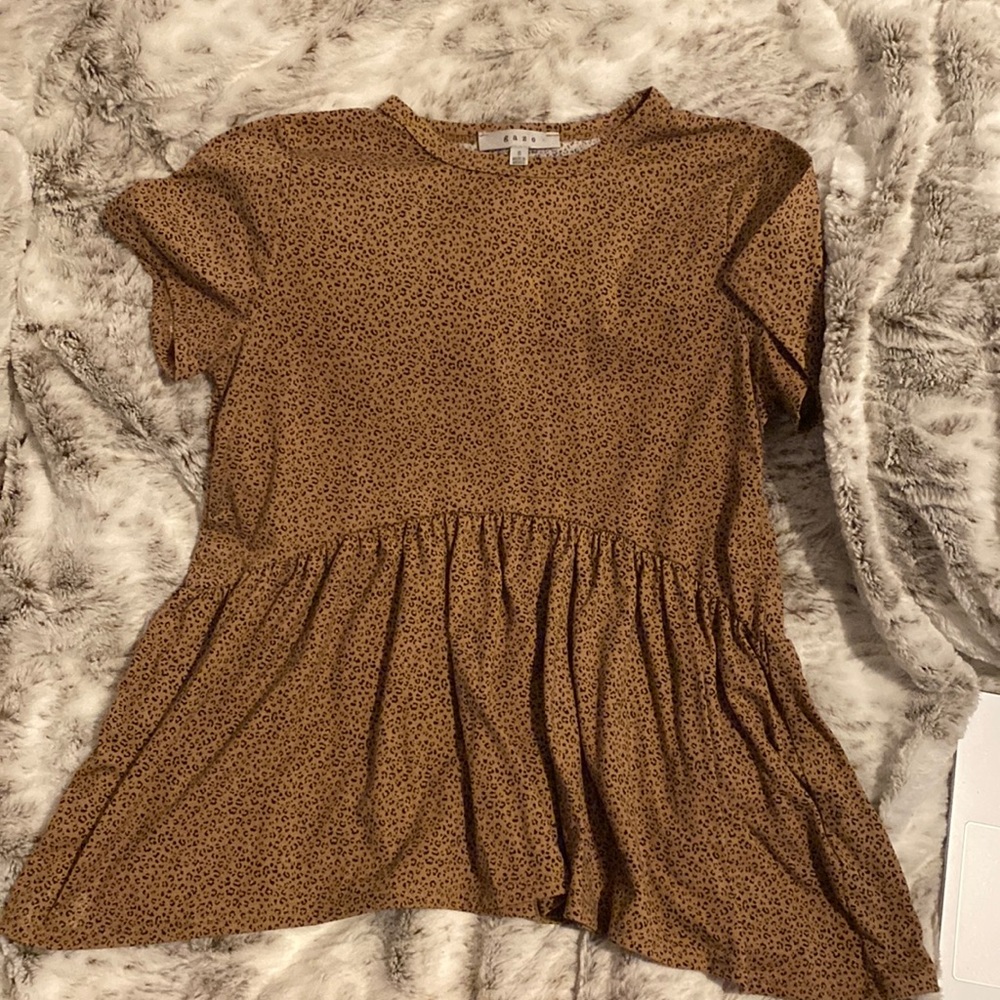 Cheetah Print Shirt